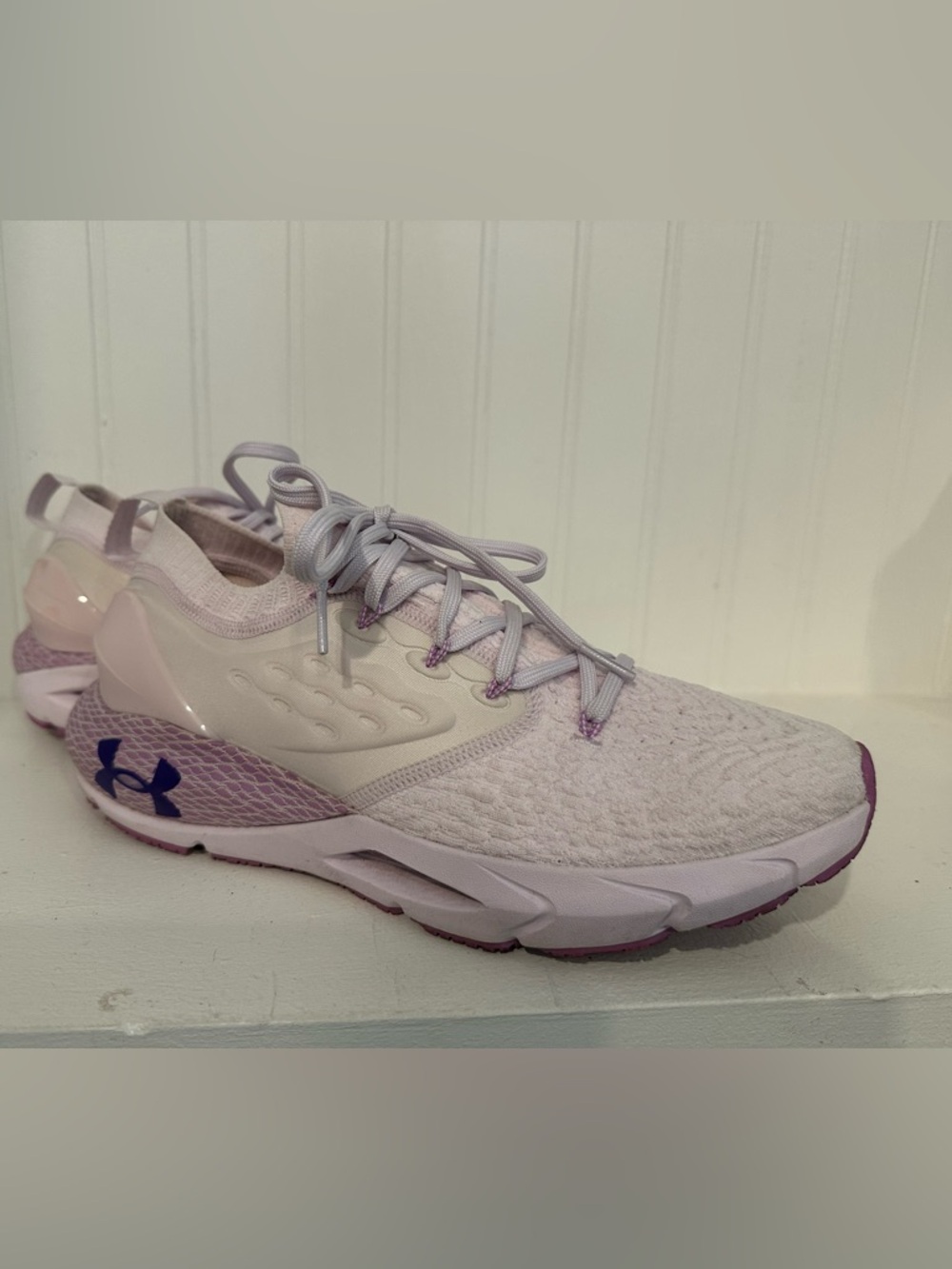 Under Armour Women's Pale Lavender Lace-Up Training Shoe